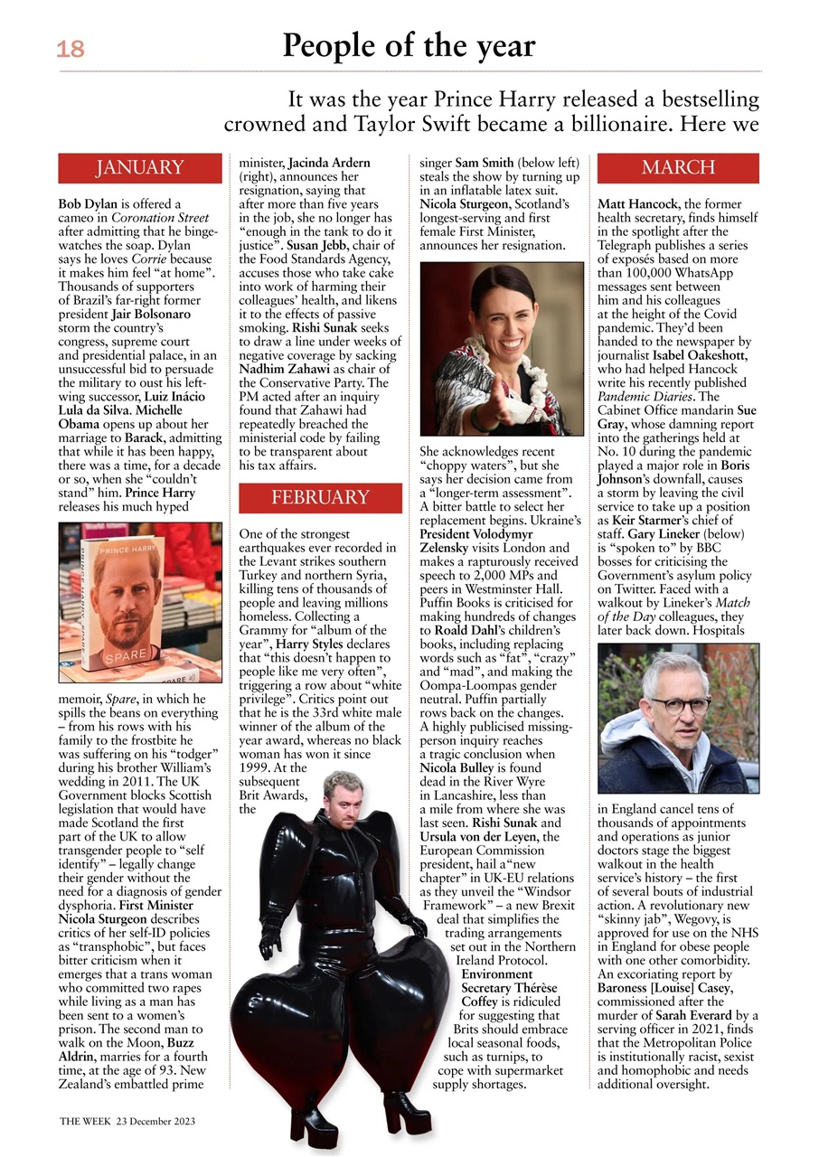 The Week Preview Pages