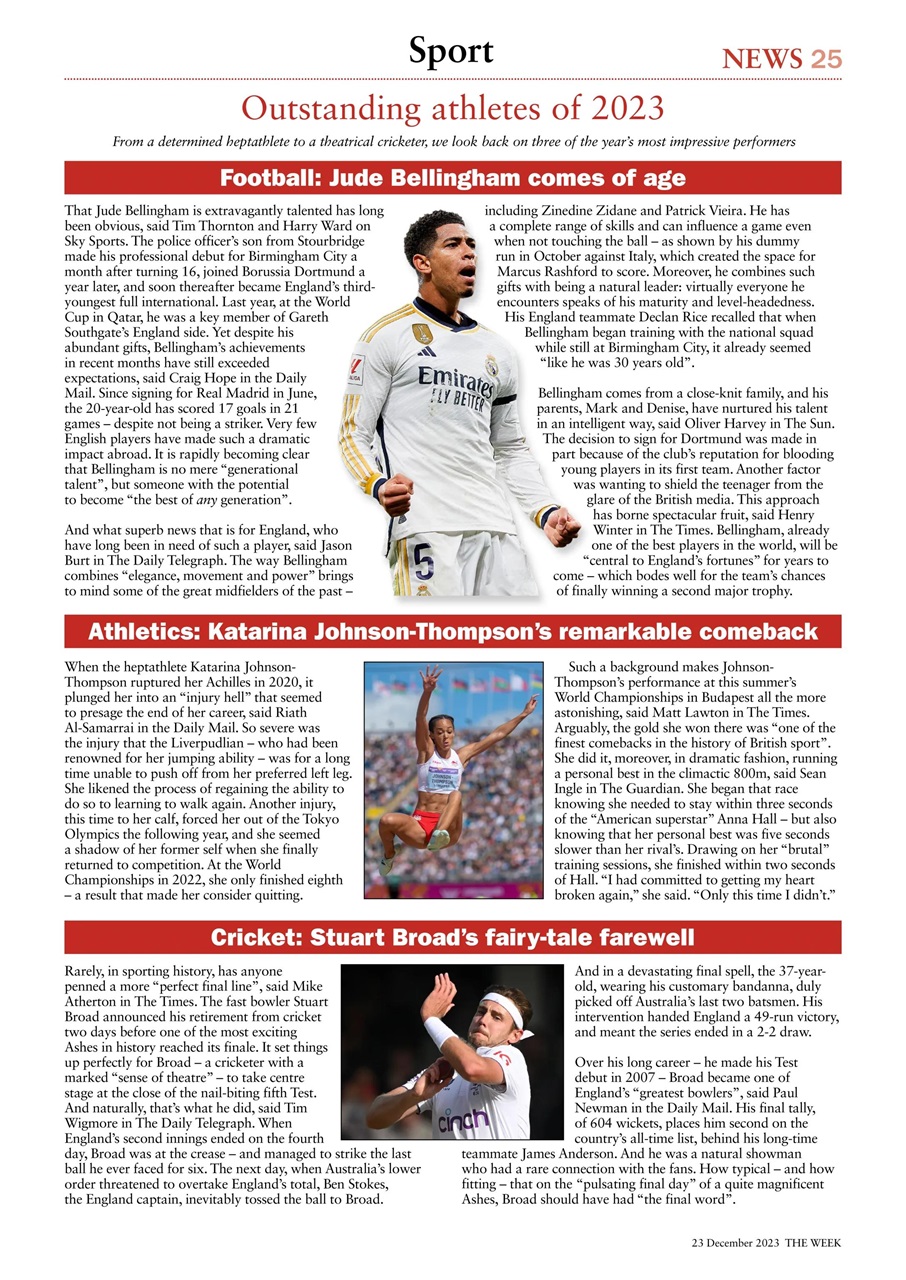The Week Preview Pages