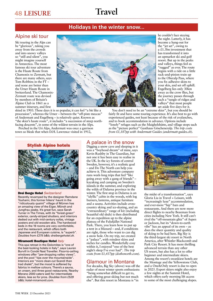 The Week Preview Pages