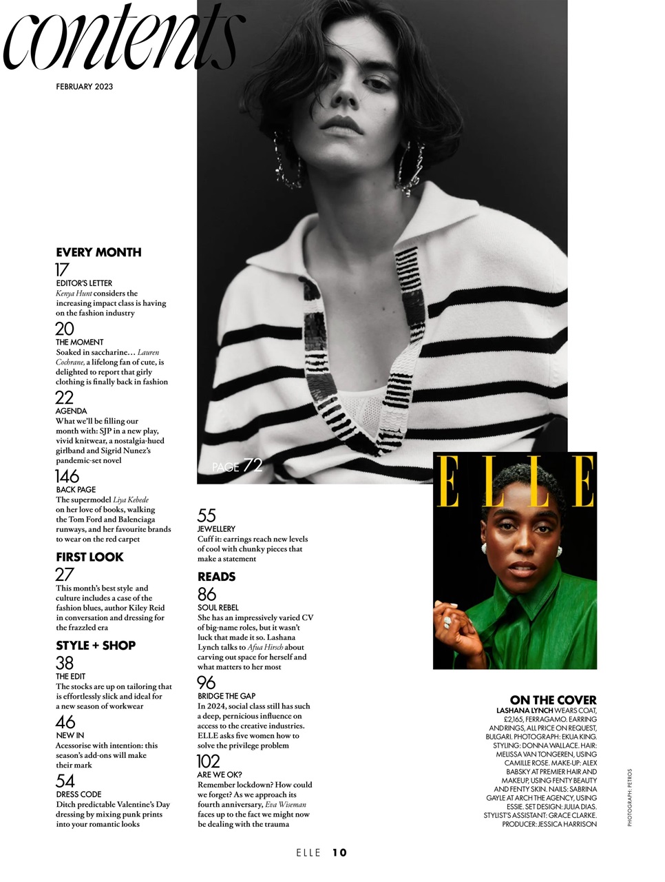 Elle Preview Pages