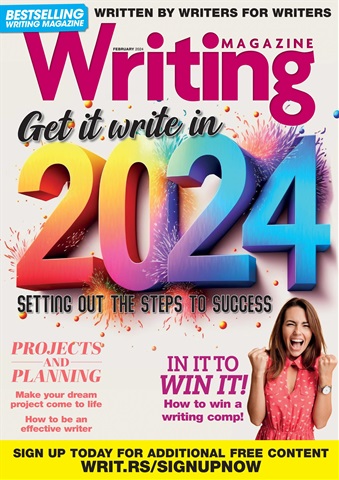 Writing Magazine issue Writing Magazine February 2024