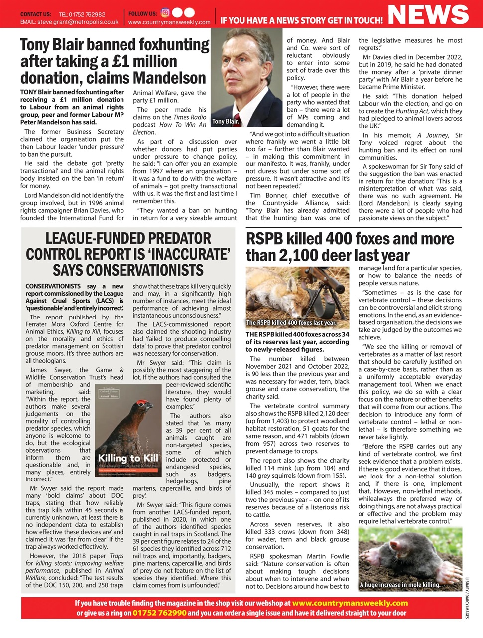 Countryman's Weekly Preview Pages