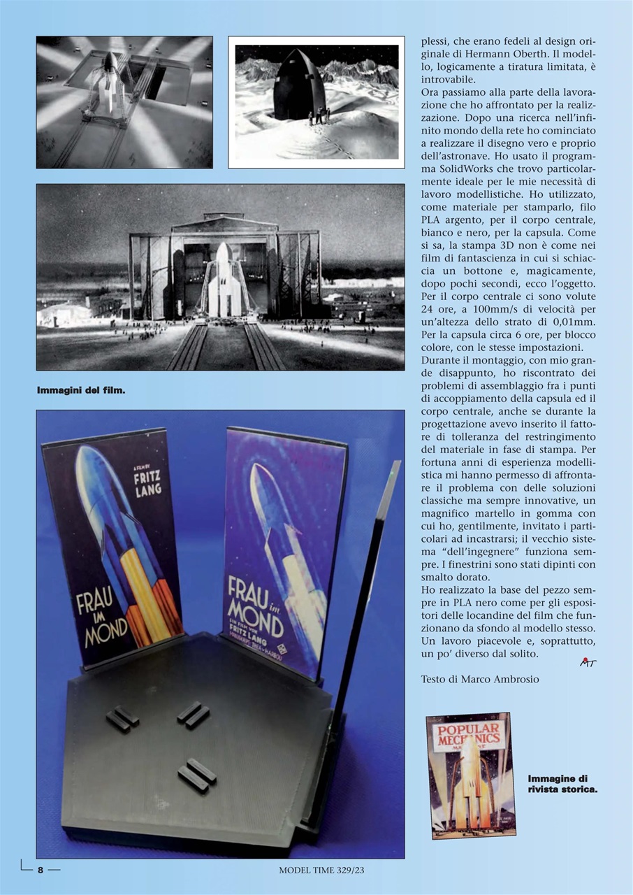 Model Time Preview Pages