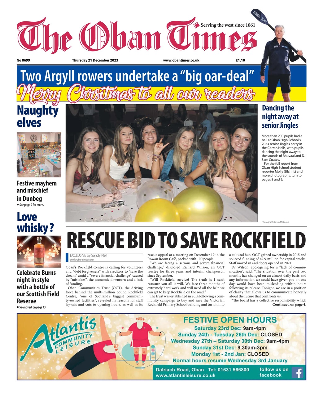 The Oban Times & Lochaber Times Preview Pages