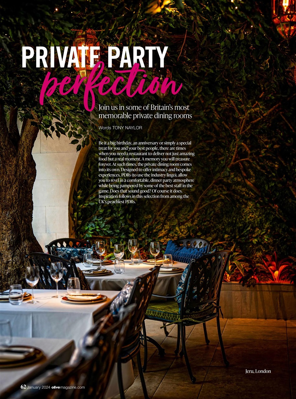 Olive Magazine Preview Pages