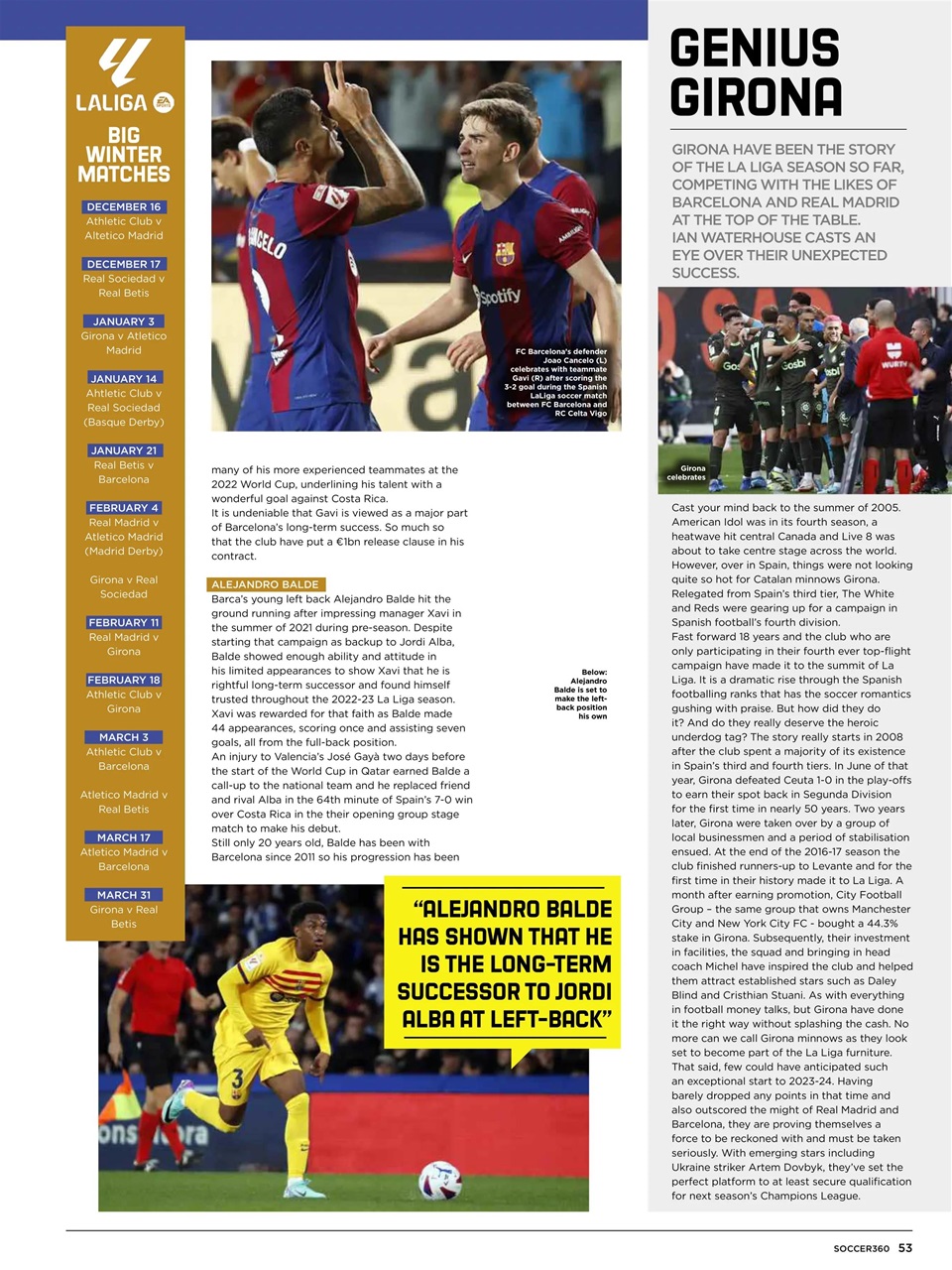 Soccer 360 Preview Pages