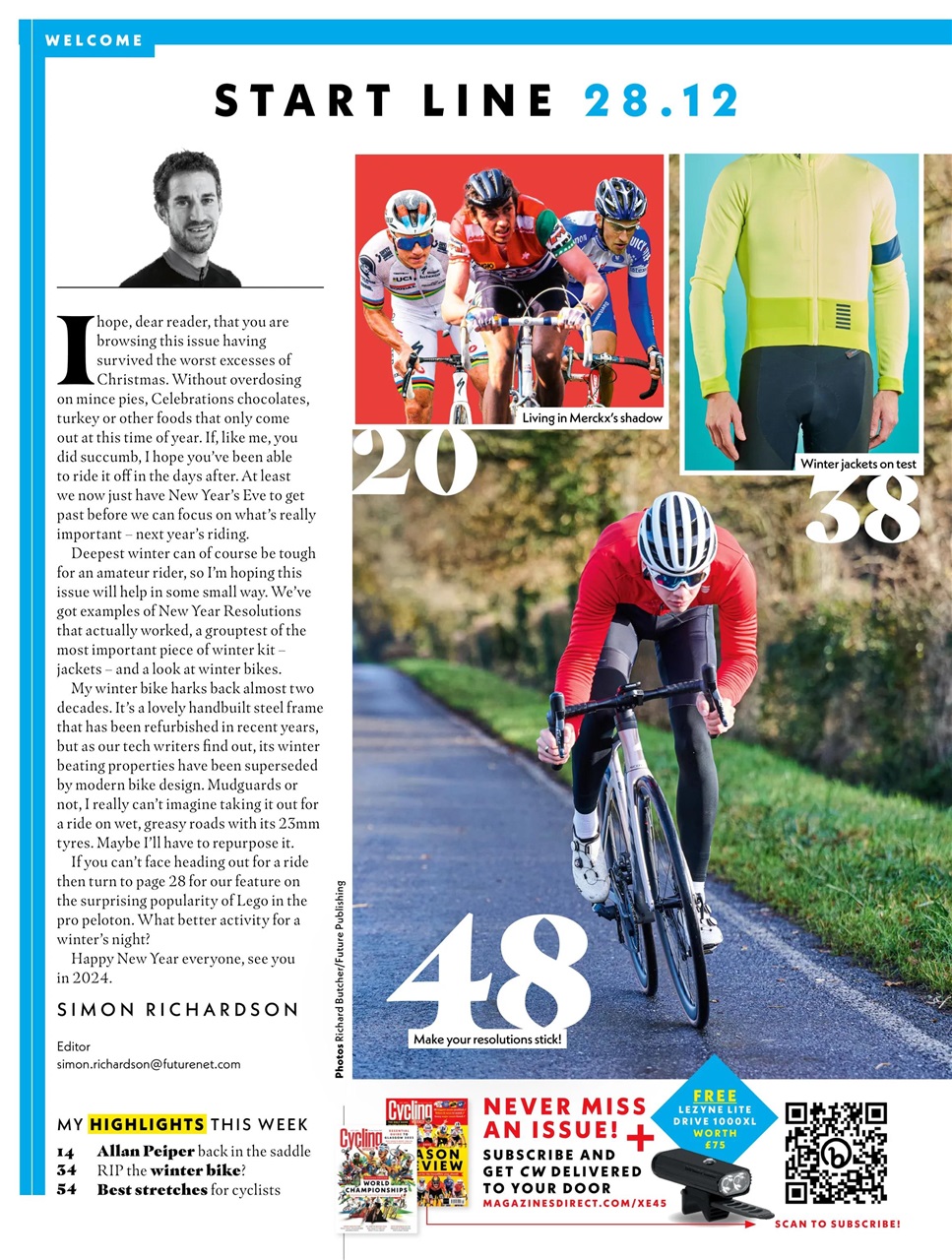 Cycling Weekly Preview Pages