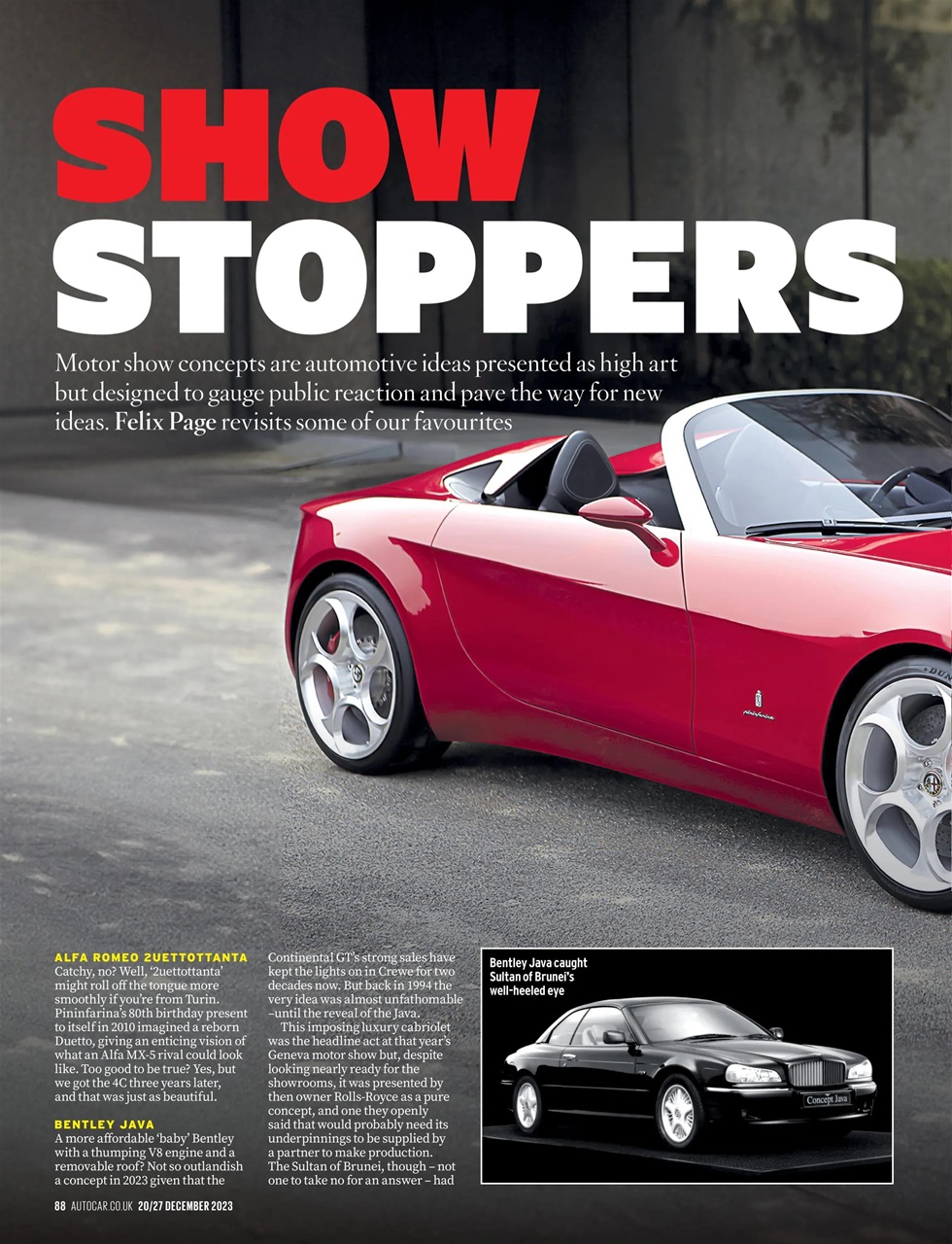 Autocar Preview Pages