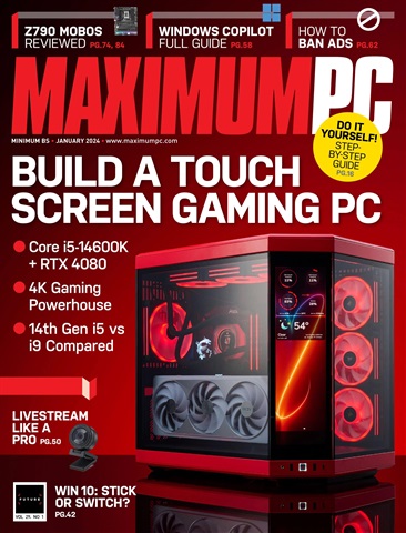 Maximum PC issue January 2024