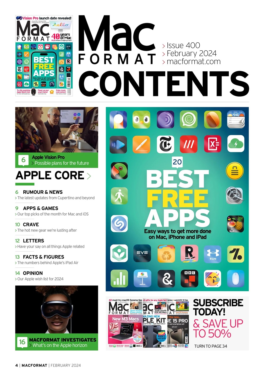 MacFormat Preview Pages