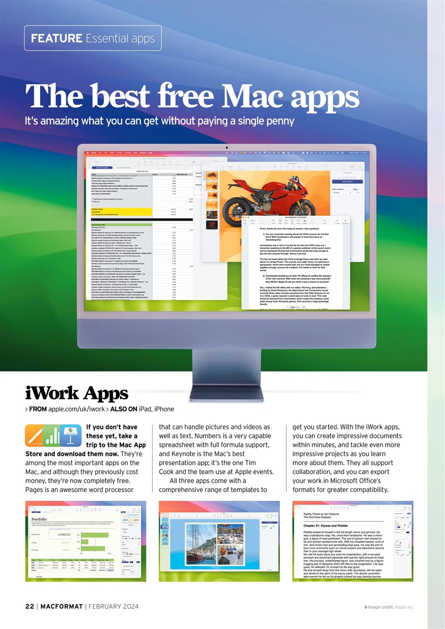 MacFormat Preview Pages