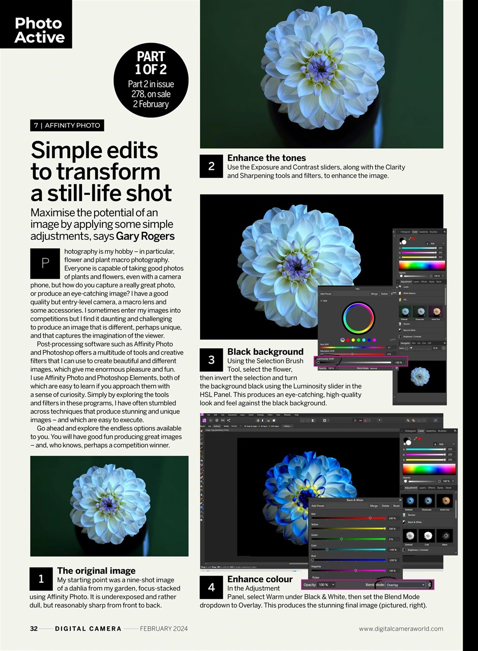 Digital Camera Magazine Preview Pages
