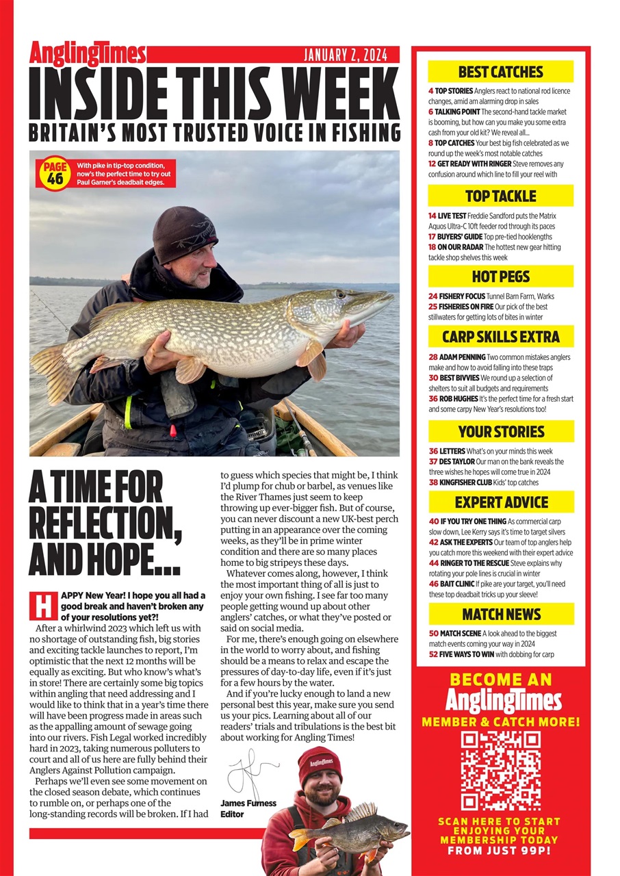 Angling Times Preview Pages