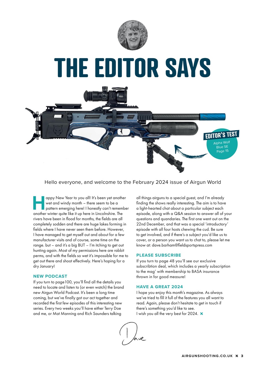 Airgun World Preview Pages