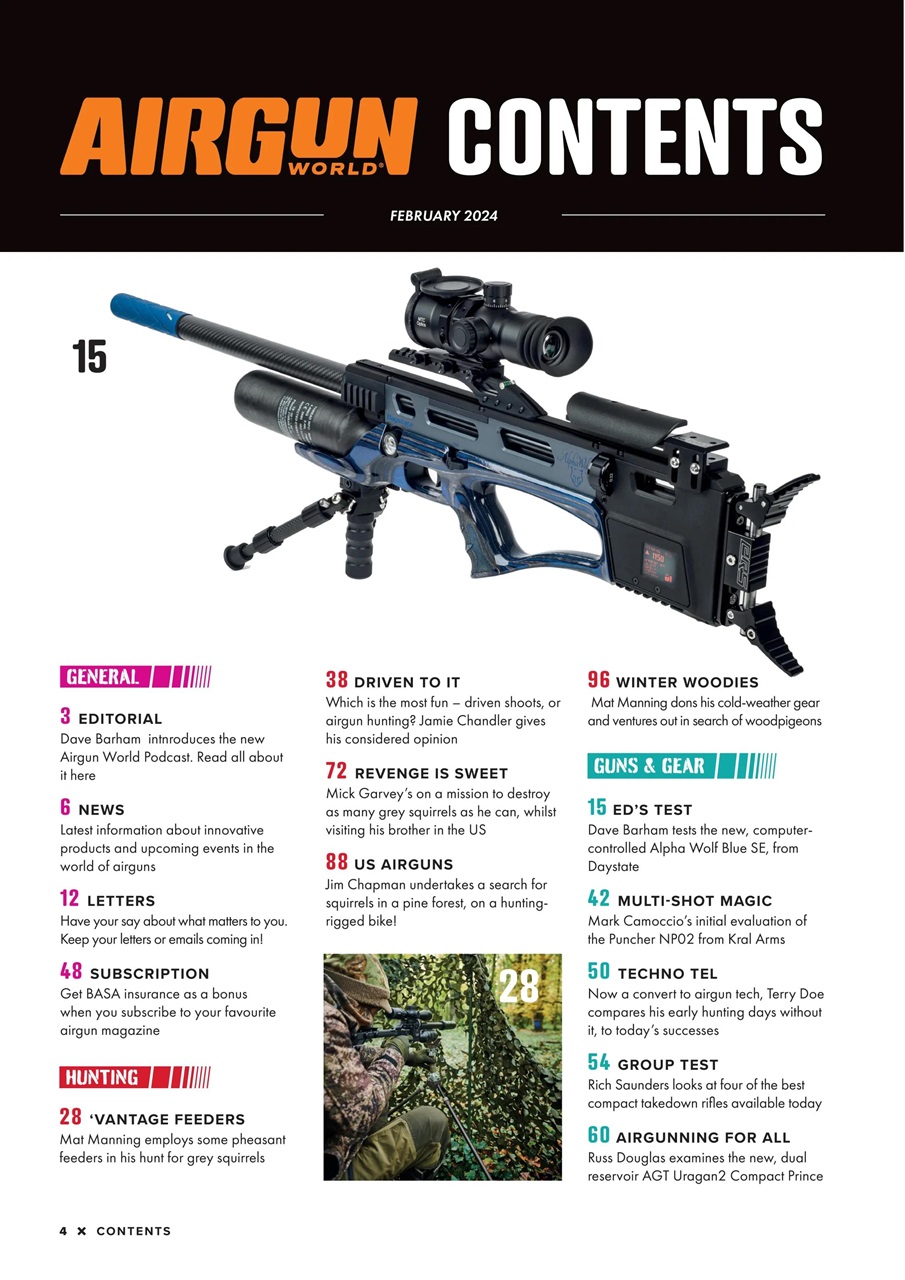 Airgun World Preview Pages