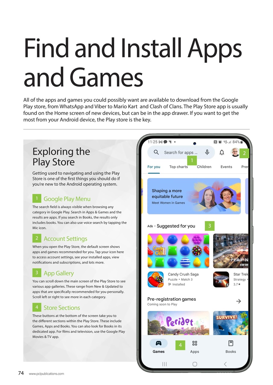 Android Smartphones & Tablets The Complete Manual Preview Pages