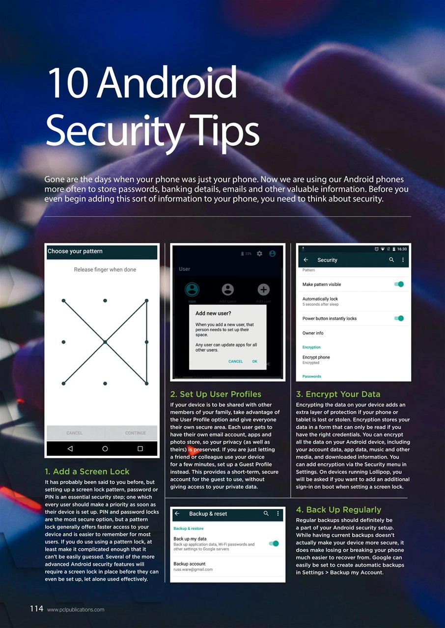 Android Smartphones & Tablets The Complete Manual Preview Pages