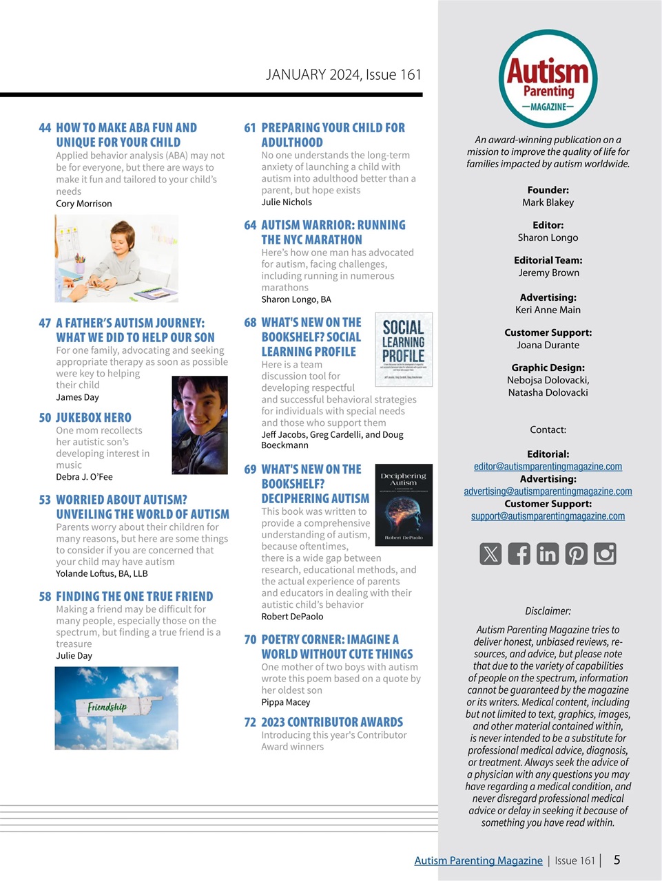 Autism Parenting Preview Pages