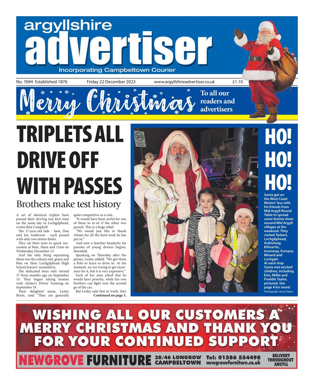 Argyllshire Advertiser Preview Pages