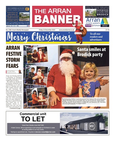 Arran Banner issue 22/12/2023