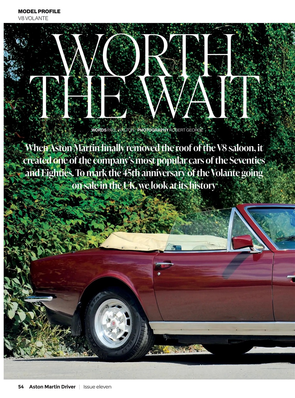 Aston Martin Driver Preview Pages