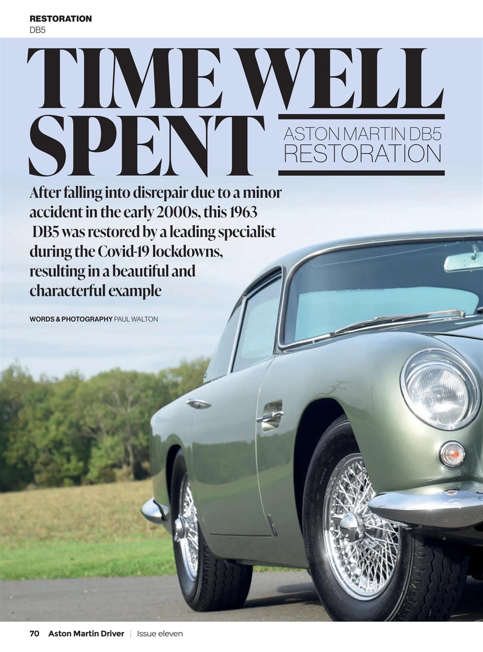 Aston Martin Driver Preview Pages