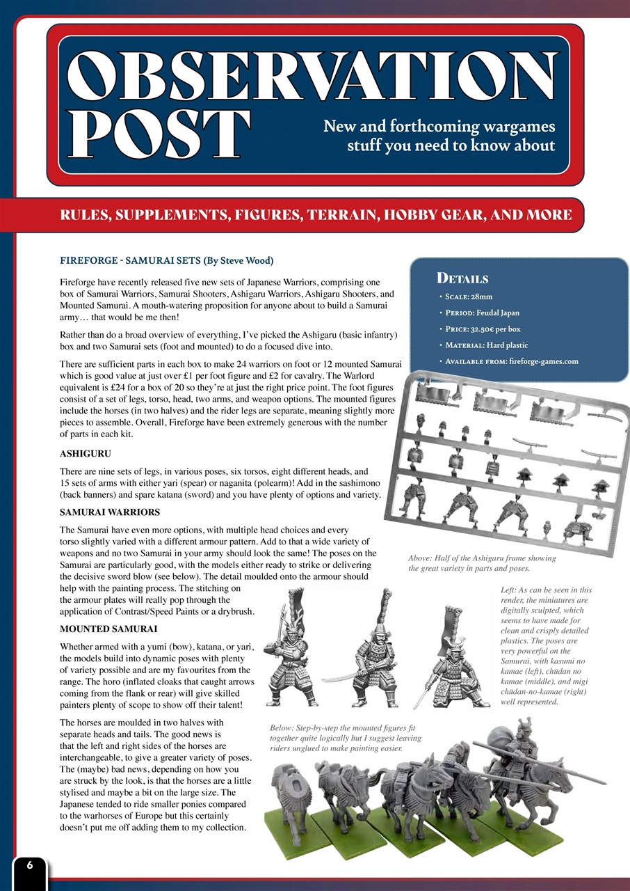 Wargames Illustrated Preview Pages