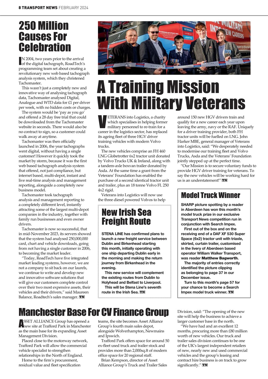 Transport News Preview Pages