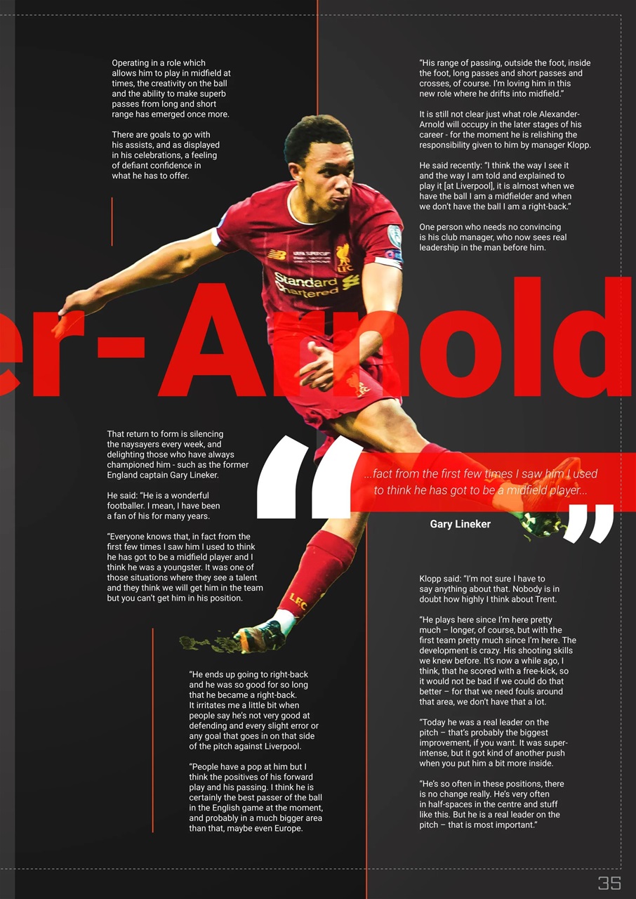Footballers' Life Preview Pages