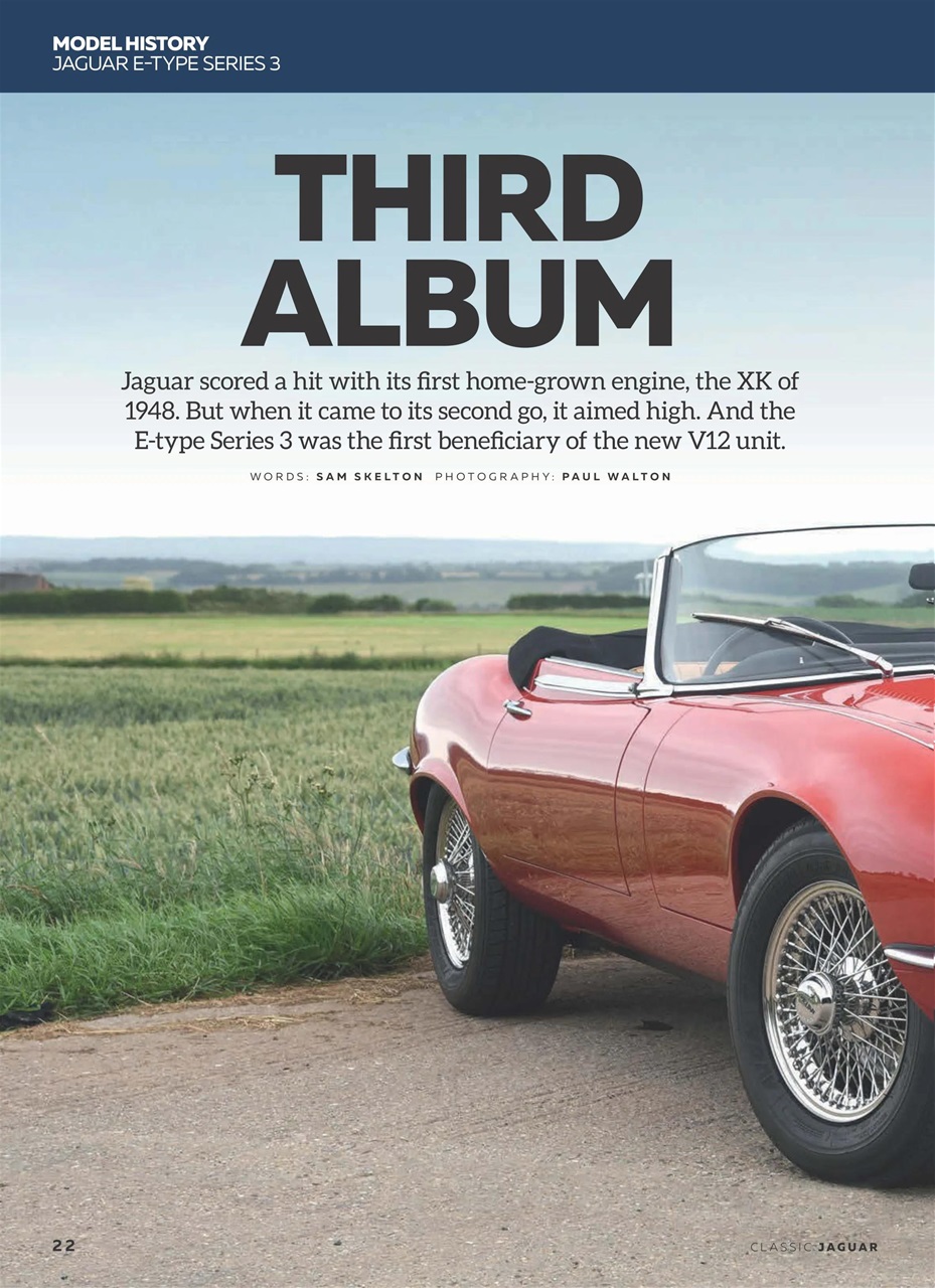 Classic Jaguar Preview Pages