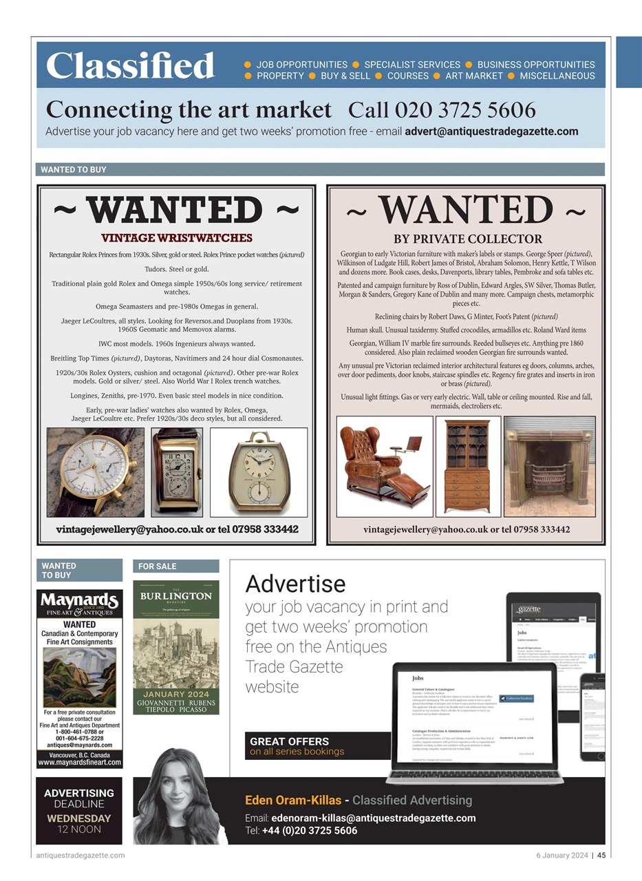 Antiques Trade Gazette Preview Pages