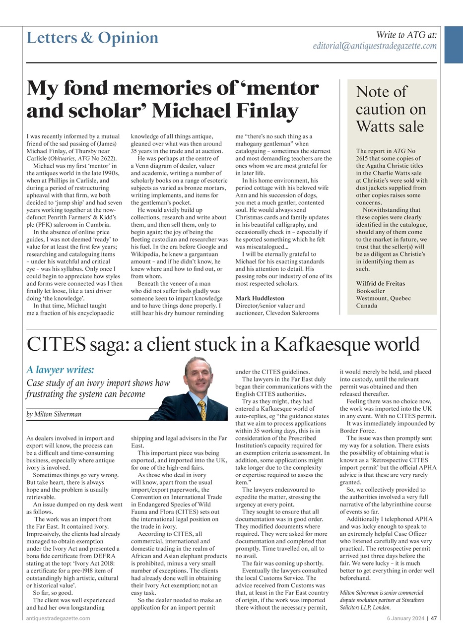 Antiques Trade Gazette Preview Pages