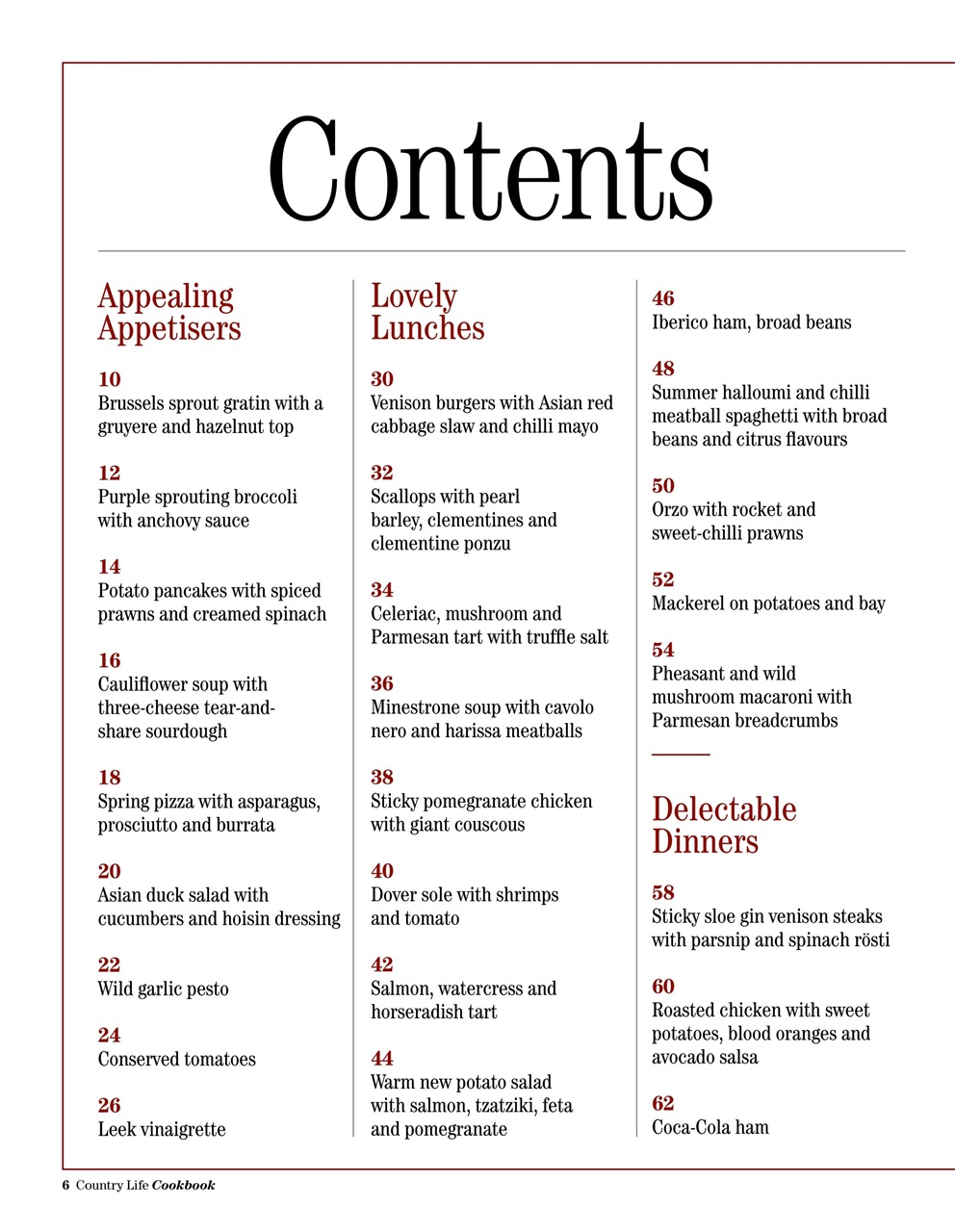 Country Life Bookazine Preview Pages