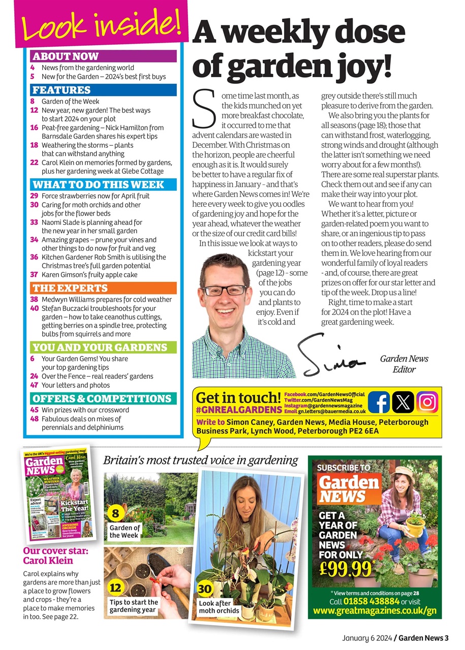 Garden News Preview Pages