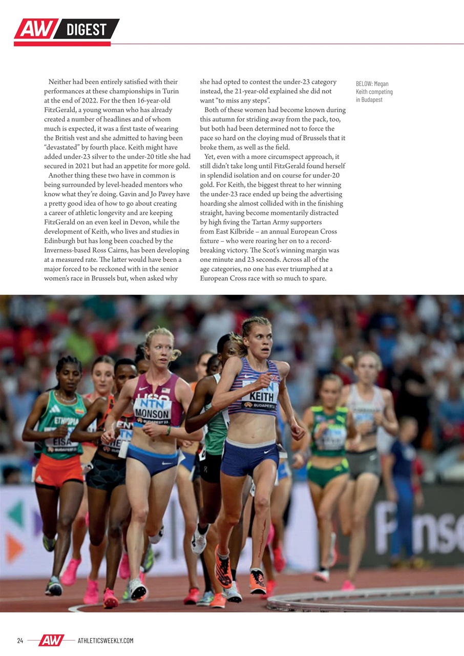 AW – Athletics Weekly Magazine Preview Pages