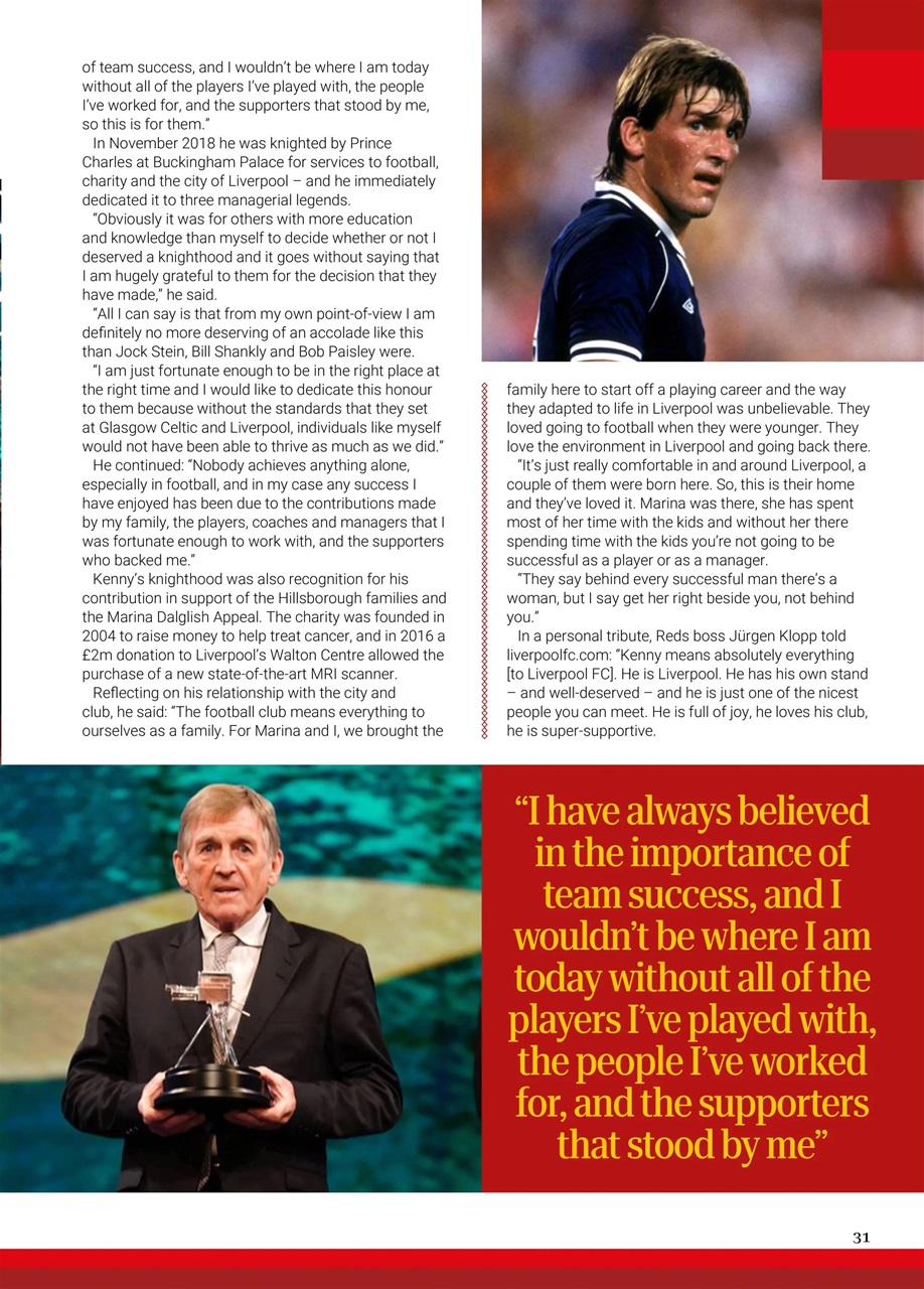 Liverpool FC Programmes Preview Pages