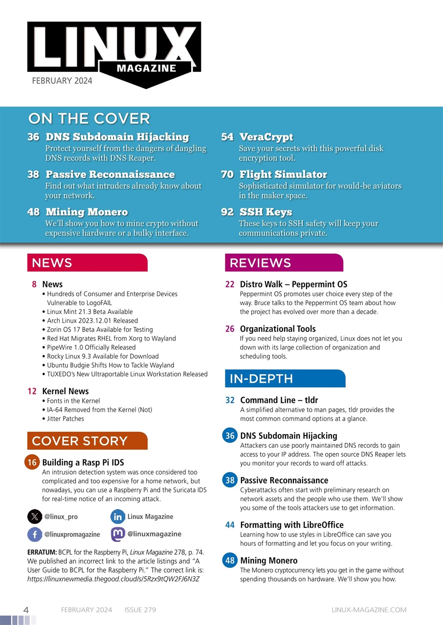 Linux Magazine Preview Pages