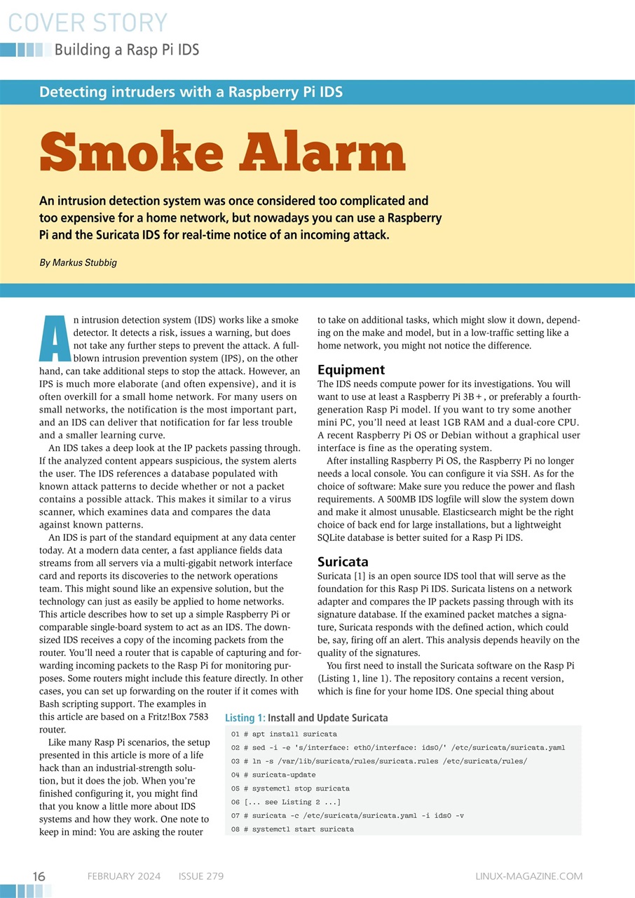 Linux Magazine Preview Pages