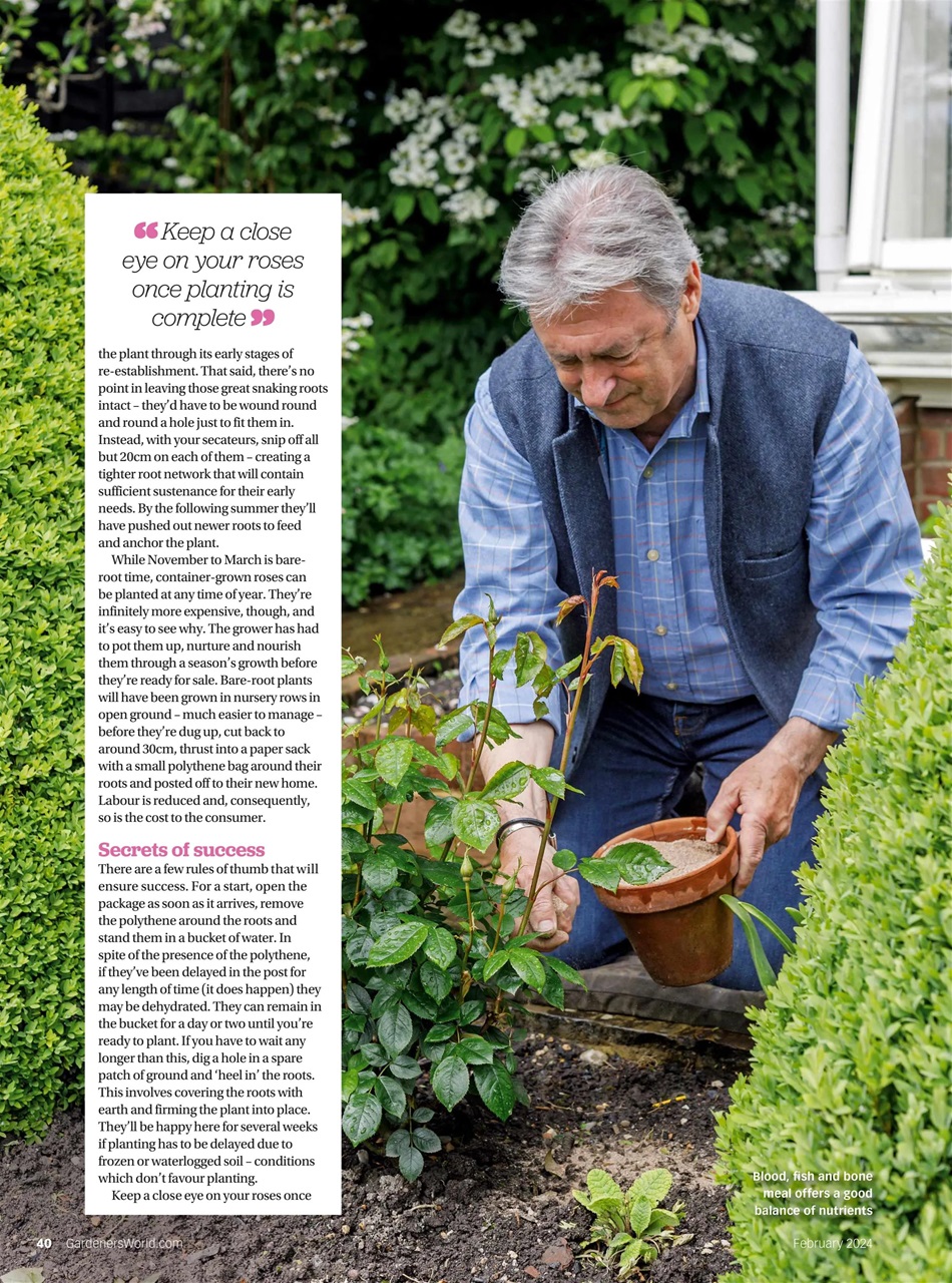 BBC Gardeners’ World Magazine Preview Pages