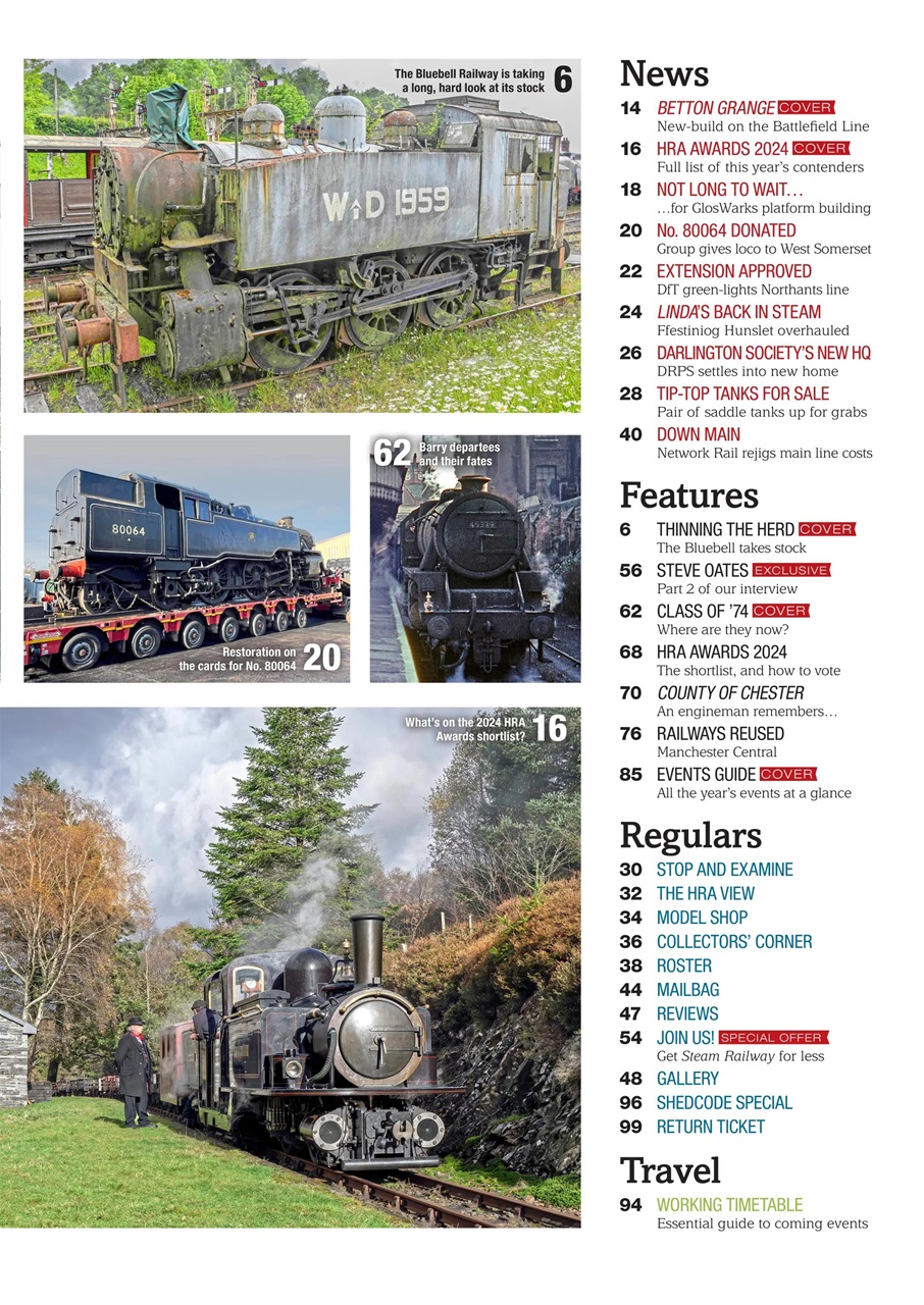 Steam Railway Preview Pages