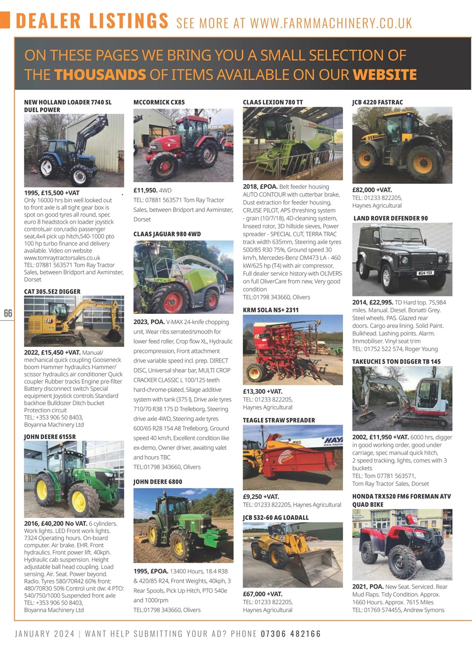 Farm Machinery Preview Pages