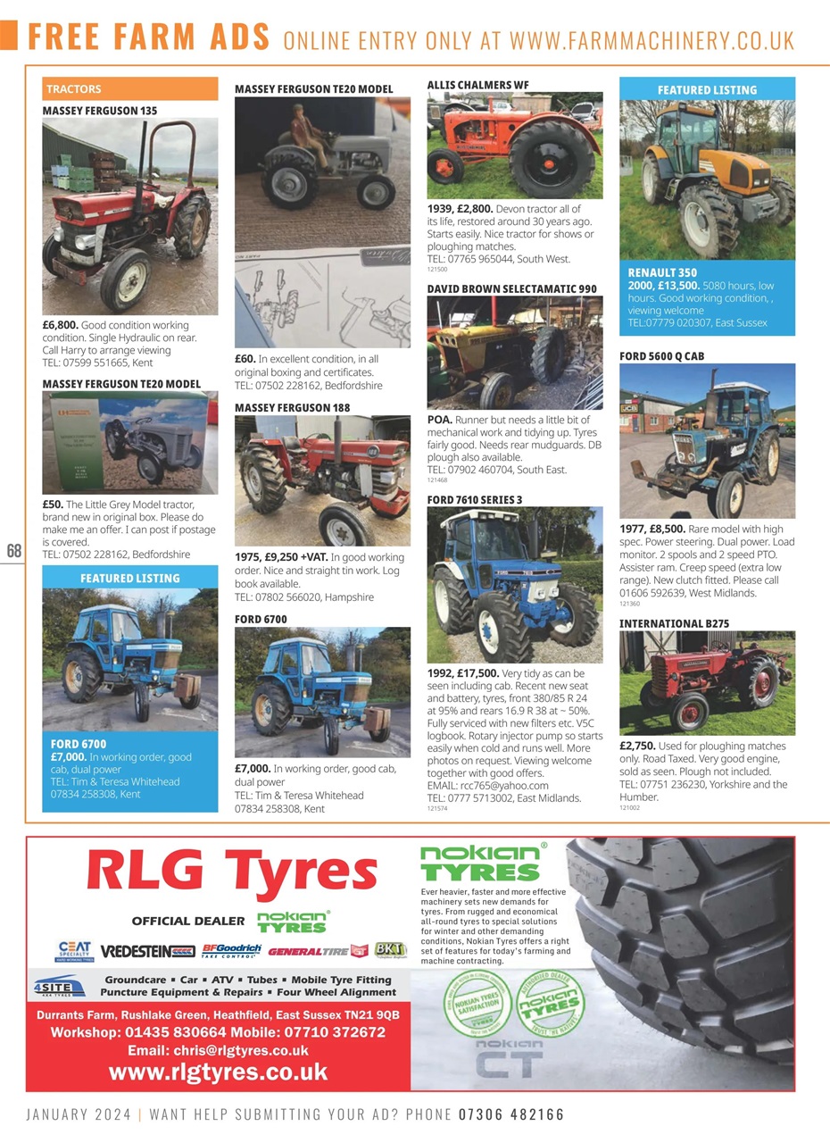 Farm Machinery Preview Pages