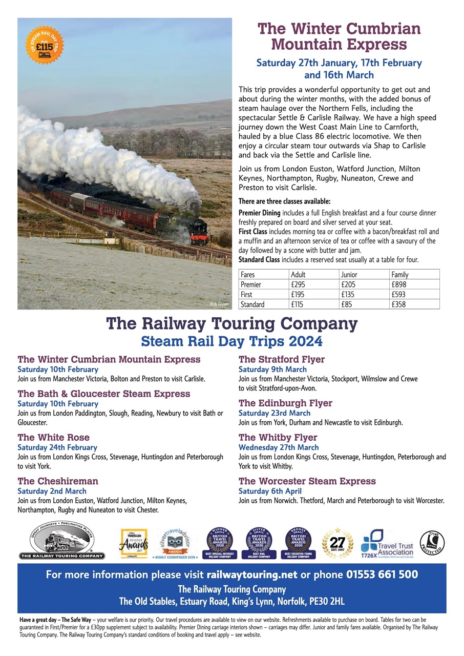 Railway Magazine Preview Pages