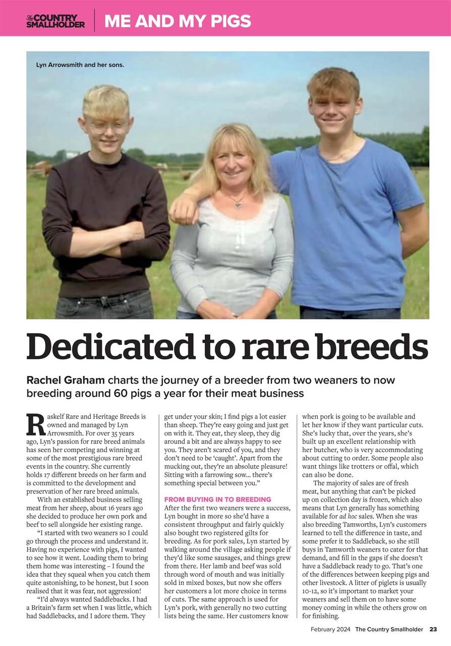 The Country Smallholder Preview Pages