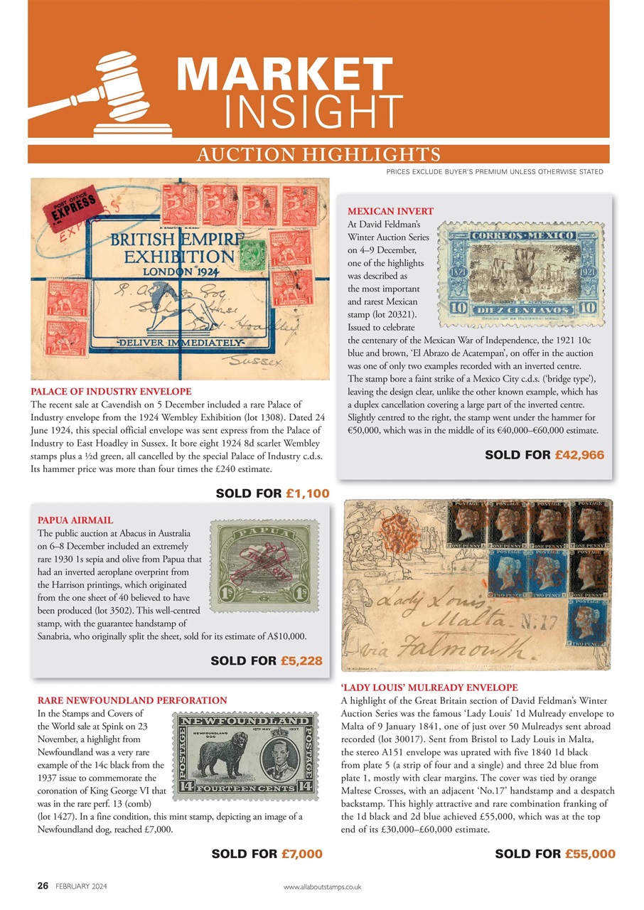 Stamp Collector Preview Pages