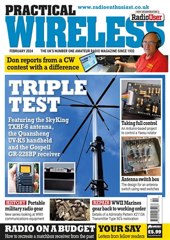 Practical Wireless issue February 2024