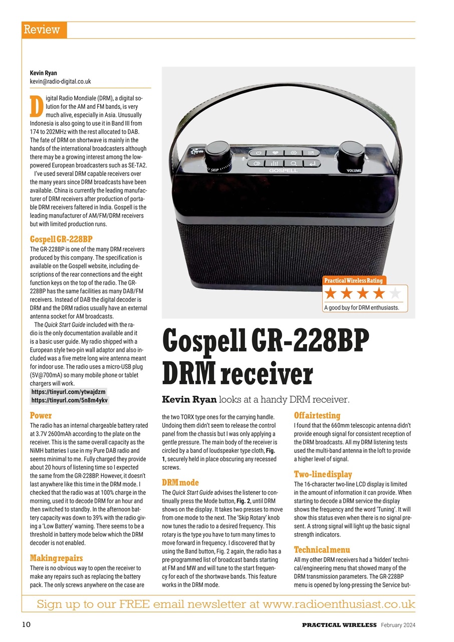 Practical Wireless Preview Pages