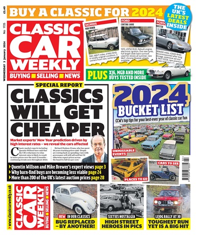 Classic Car Weekly issue 3-Jan-2024