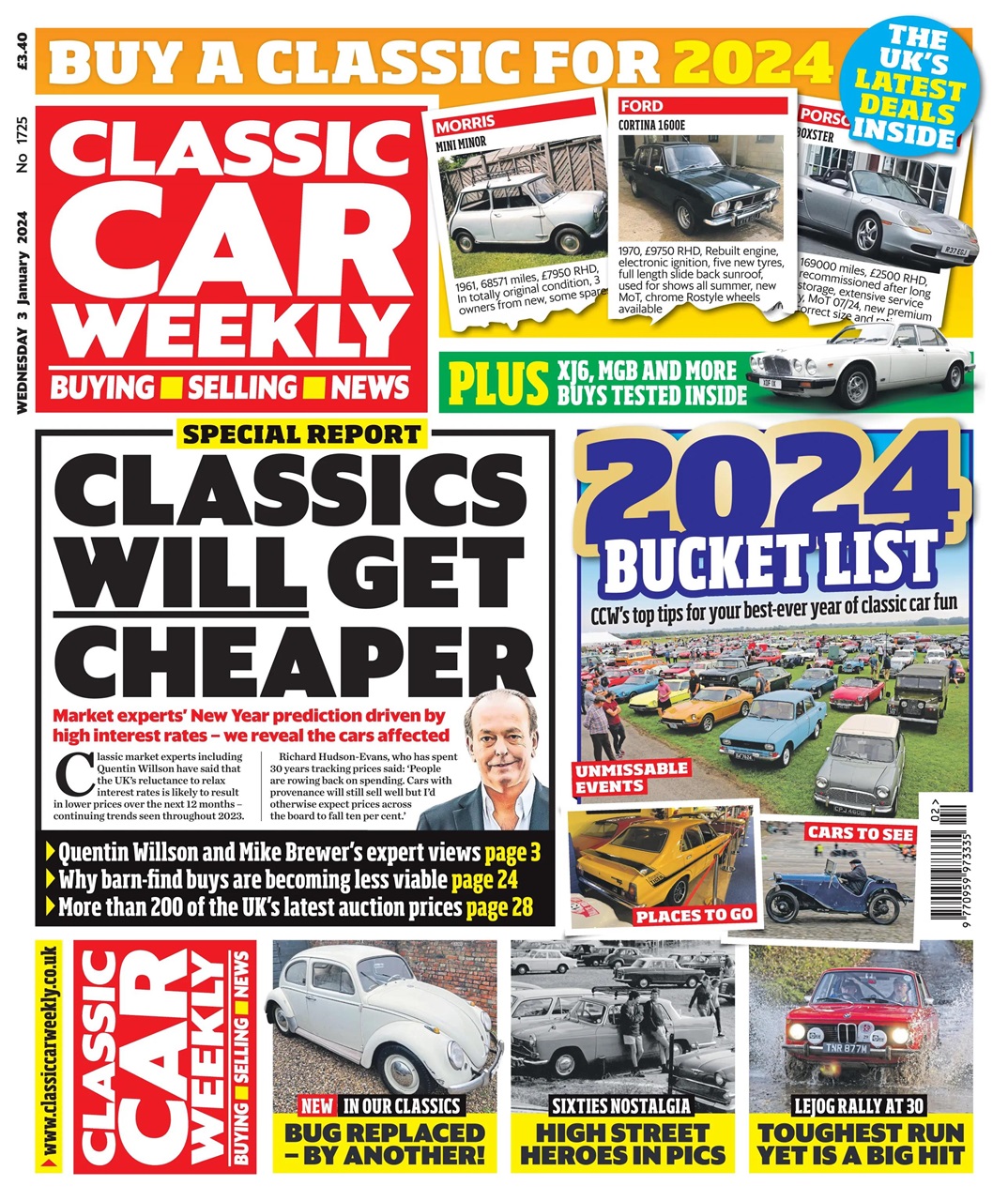 Classic Car Weekly Preview Pages