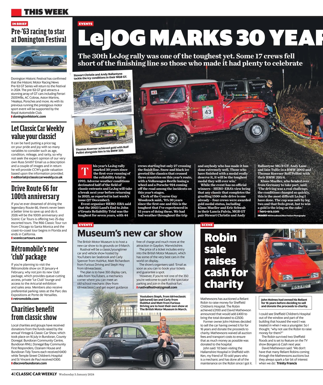 Classic Car Weekly Preview Pages